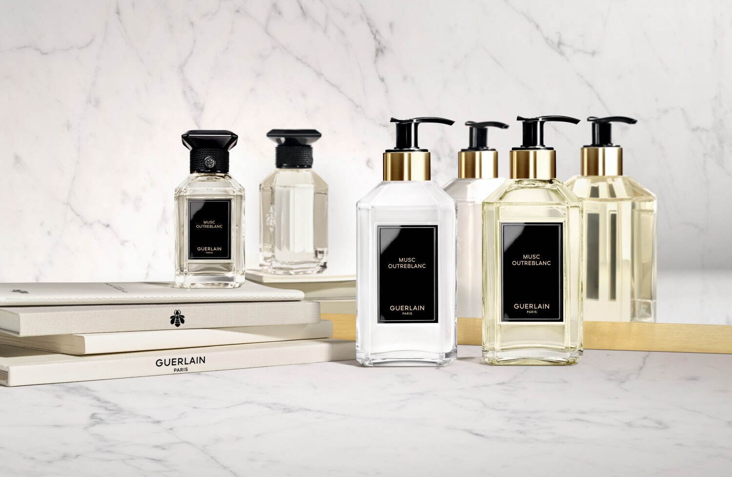 ゲラン23年夏ボディケア、ゲランの名香“ホワイトフローラルの香り”の