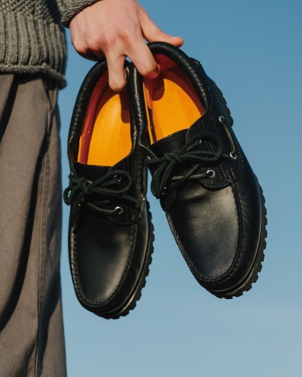 ティンバーランドのユナイテッドアローズ別注シューズ、異素材＆オール