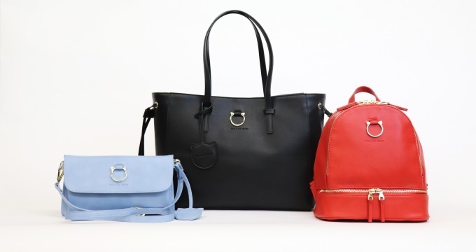 ポール & ジョー シスター「ネコ」モチーフの新作バッグ、全面に