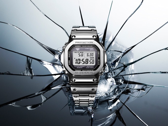 G-SHOCK、スクエア型腕時計「5000」シリーズ初のフルメタル仕様モデル