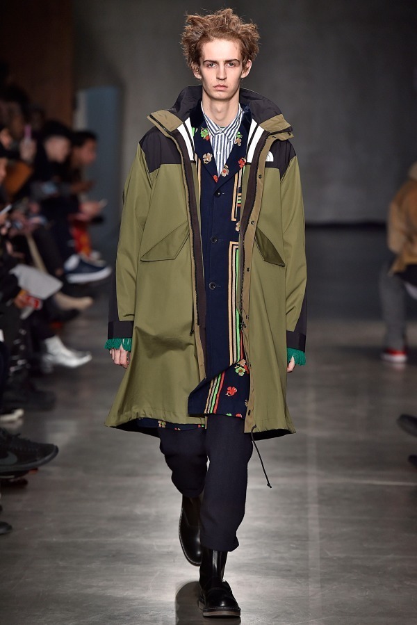 サカイ × ザ・ノース・フェイス、ボリューム感ある高性能ロングコート