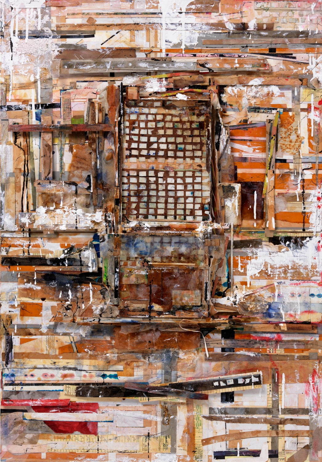 大竹伸朗 ビル景 1978-2019」水戸芸術館現代美術ギャラリーで、500点