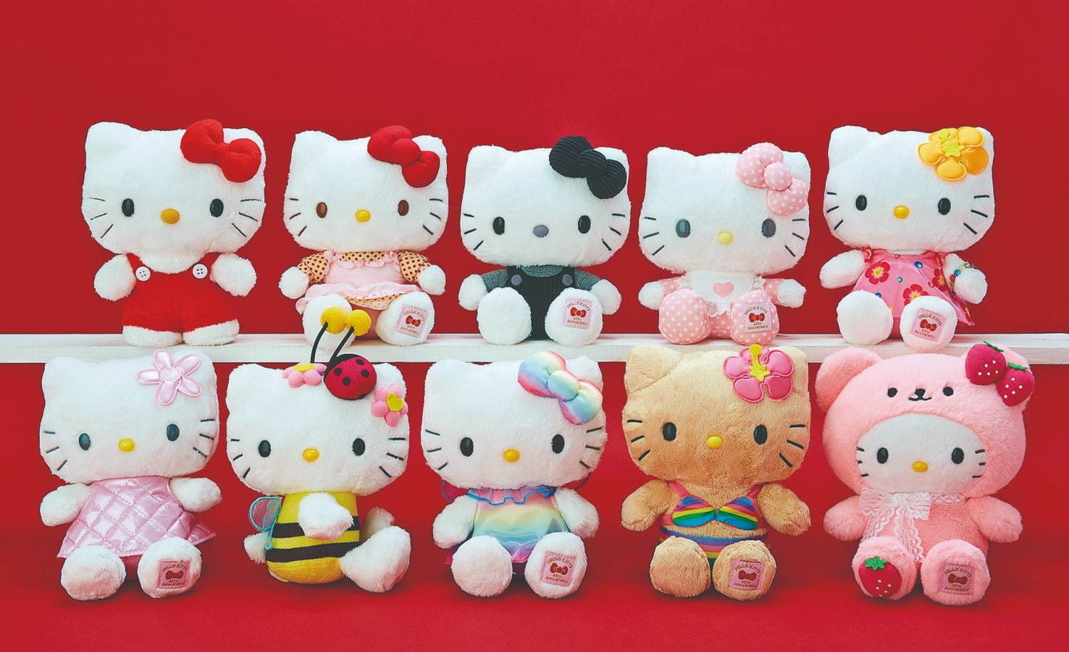 ハローキティ 45周年シリーズ」第2弾グッズ、80〜00年代の人気デザイン