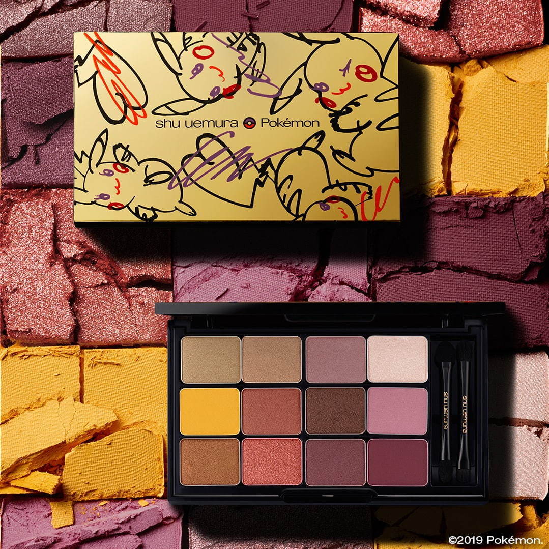 シュウ ウエムラ × ポケモン「ピカシュウ」クリスマスコスメ、注目