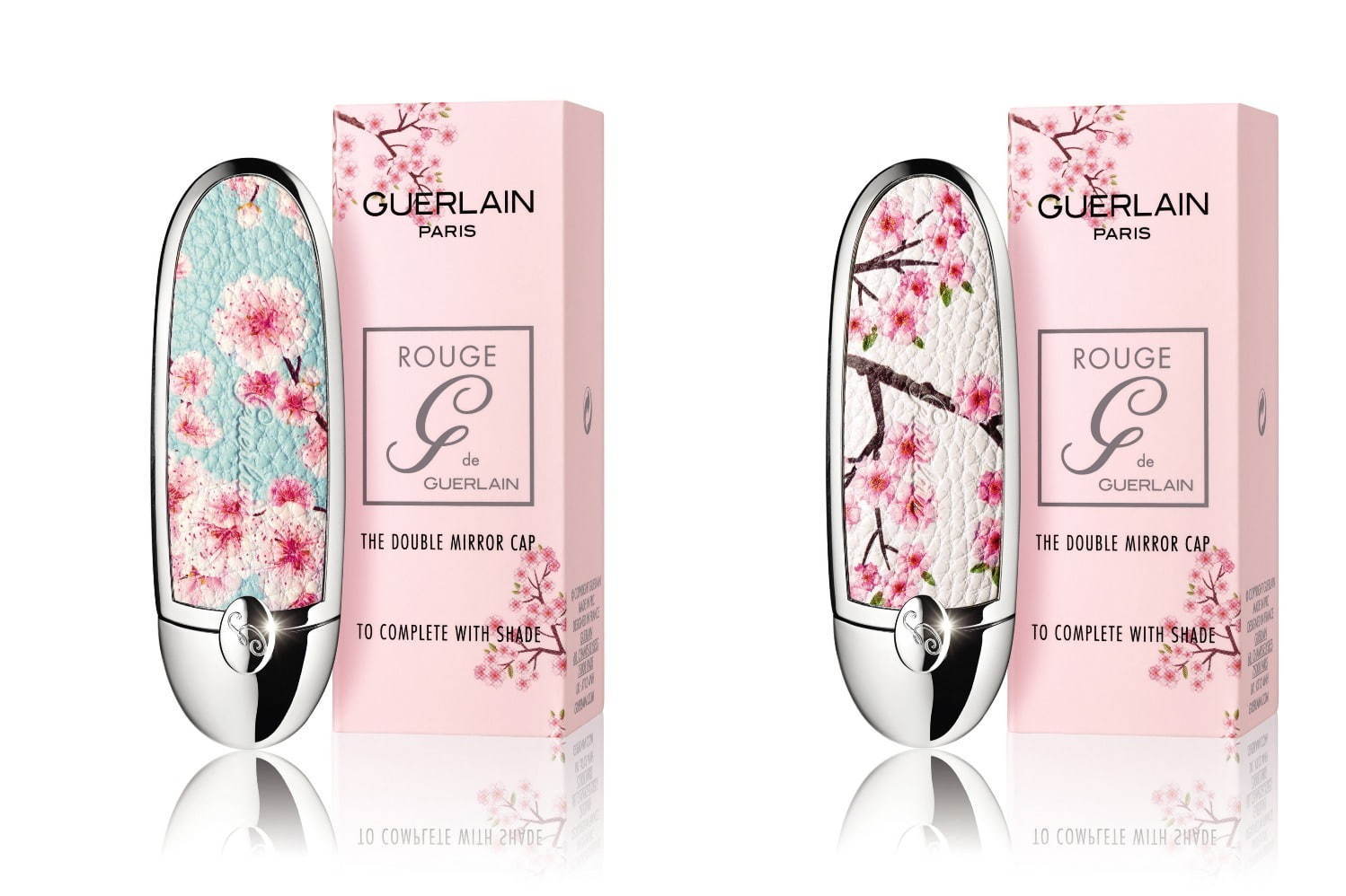 ゲラン“サクラ”着想の20年春コスメ、サクラモチーフのカスタムリップや