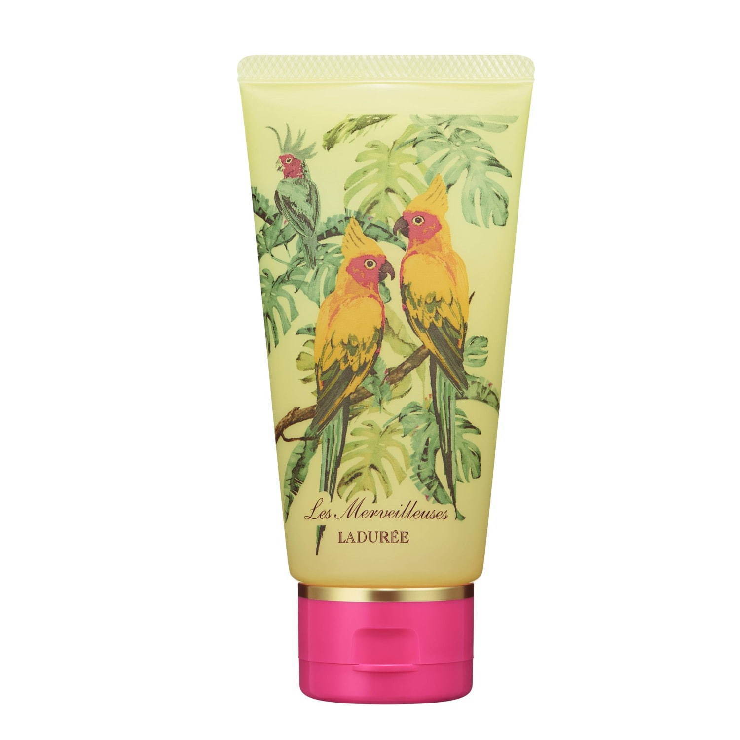 レ・メルヴェイユーズ ラデュレ「南国の鳥」のボディケア、トロピカル