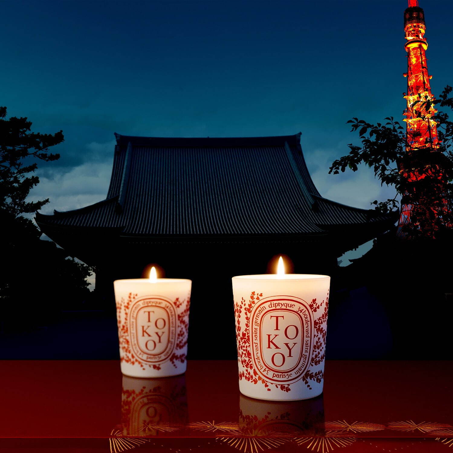 ディプティック“東京限定”「東京キャンドル」が全国へ、落ち着きのある