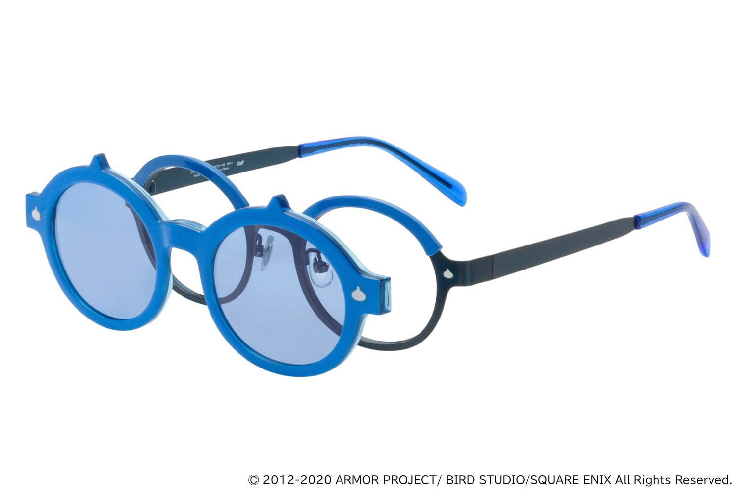 Zoff×ドラゴンクエストXのコラボアイウェア、スライムやはぐれメタルを