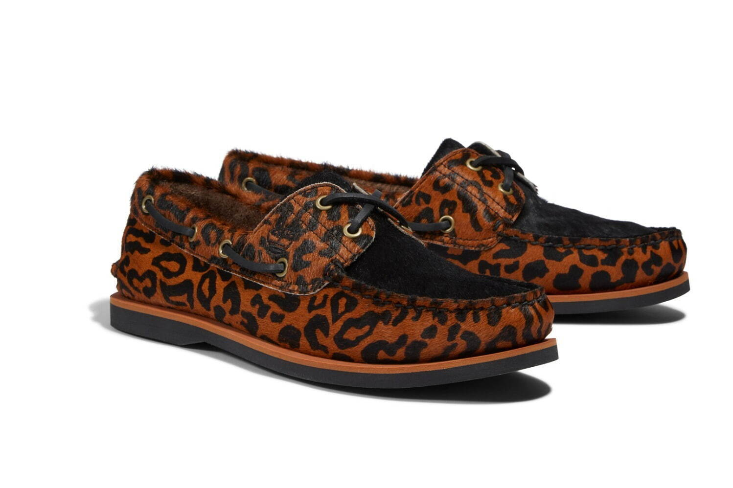 ティンバーランド×ワコマリア初コラボ、“レオパード柄”ハラコのメンズ