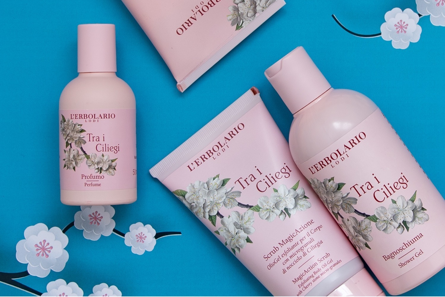 レルボラリオ22年春ボディケア、“サクラの香り”のボディクリーム＆天然