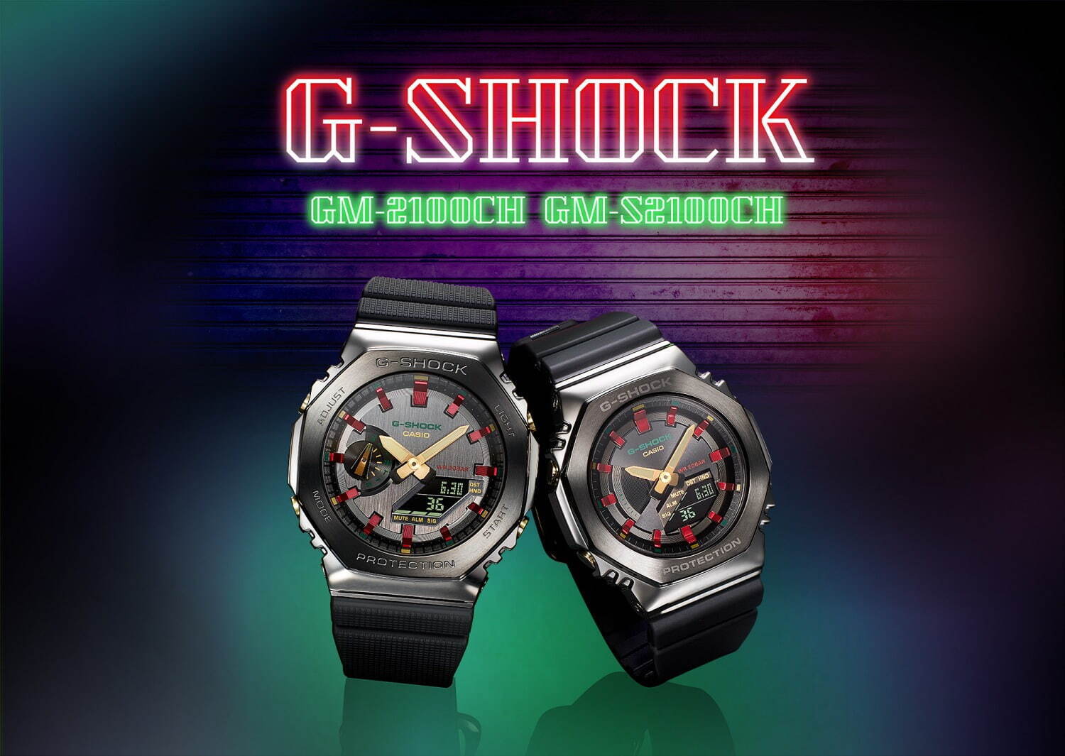 G-SHOCKとBABY-Gクリスマスペアウォッチ、