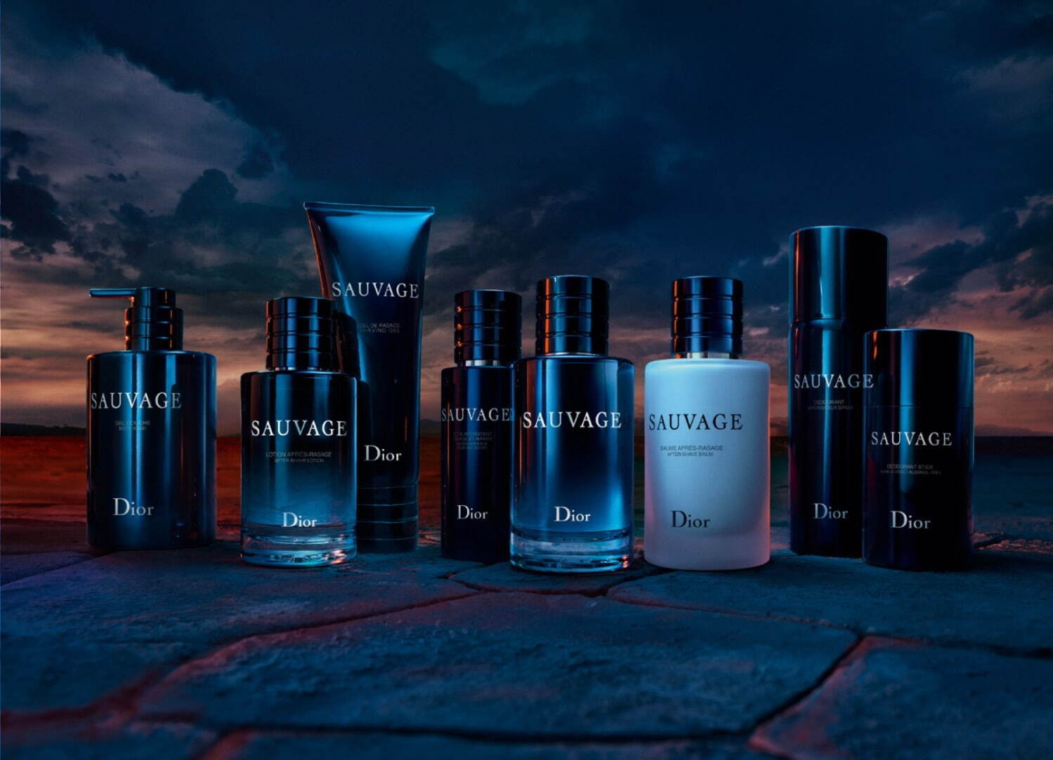 ディオールのメンズフレグランス「ソヴァージュ」からグルーミング