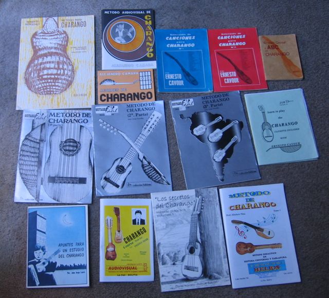 Charango: String gauges, Tuning, Method Books