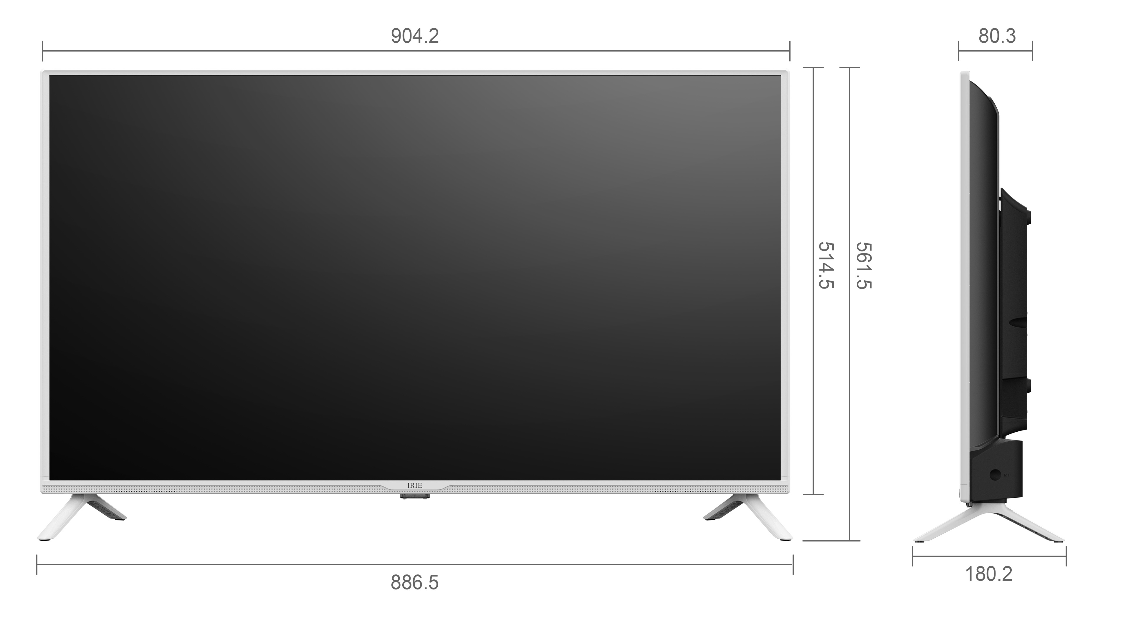 テレビ FFF-TV2K40WWH2 | FFF SMART LIFE CONNECTED株式会社