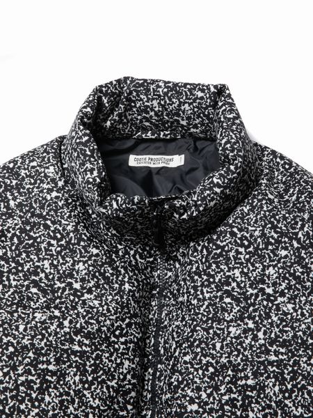 COOTIE PRODUCTIONS / T/W Jacquard Down Jacket -Black-