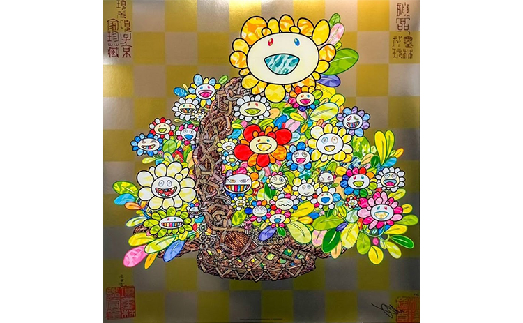 お花畑』村上隆 | 絵画・アート販売 ギャラリー「ファインアーティスト