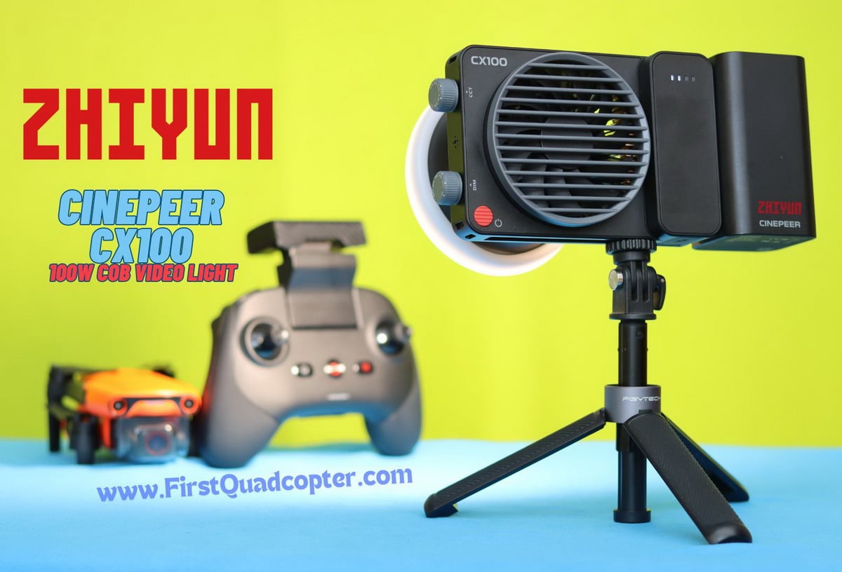 Zhiyun CINEPEER CX100: Budget ($179) video light for vloggers
