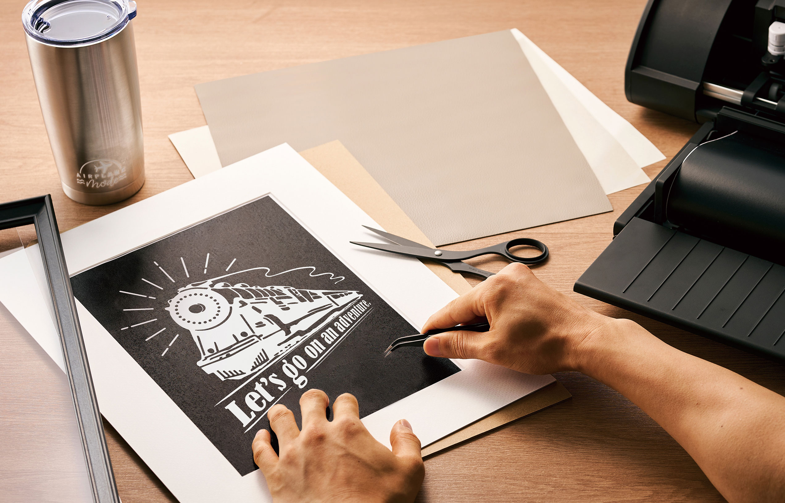 シルエットカメオ5 silhouette-CAMEO5 小型カッティングマシン