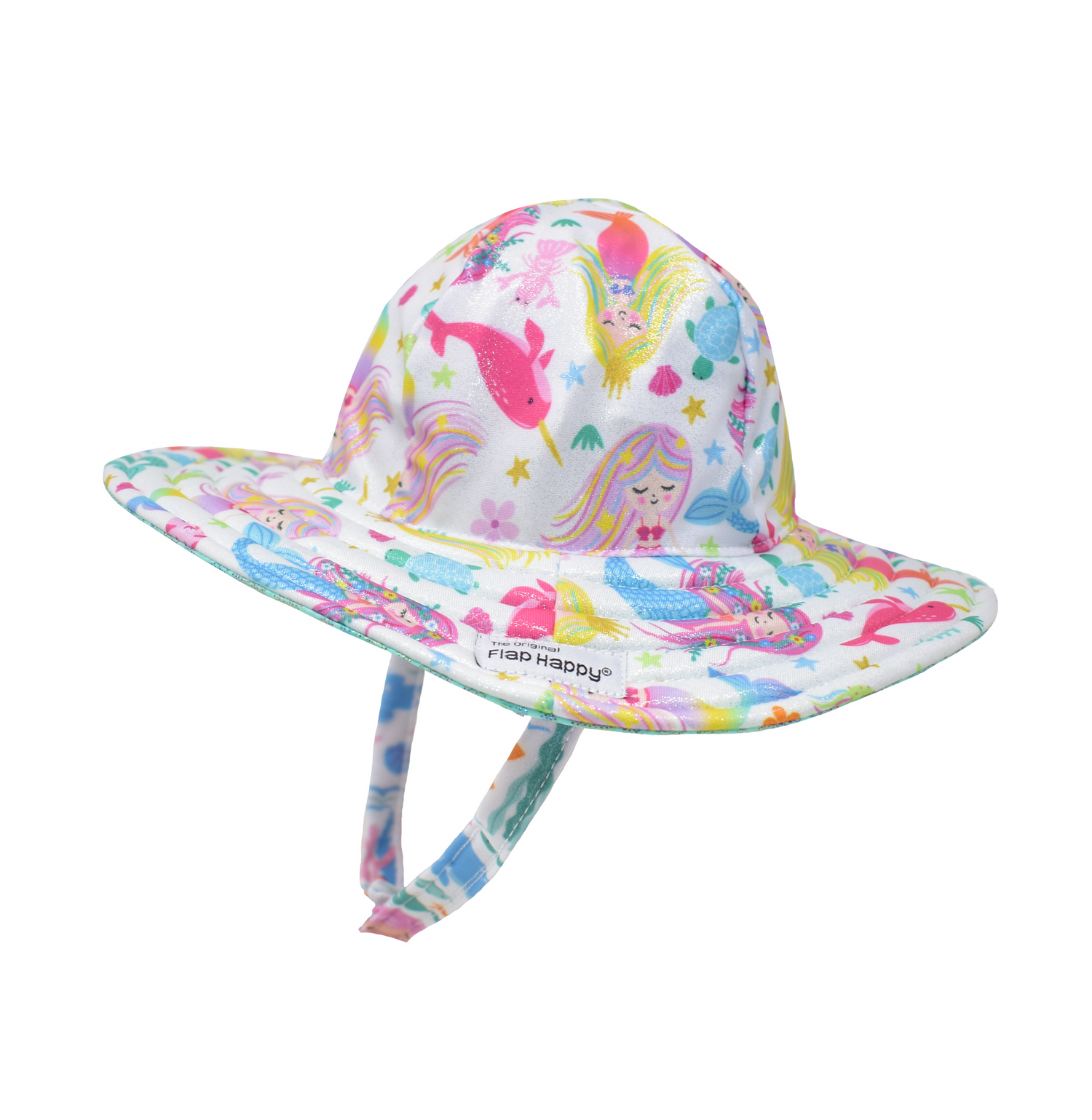 UPF 50+ Summer Splash Swim Hat -F – FlapHappy