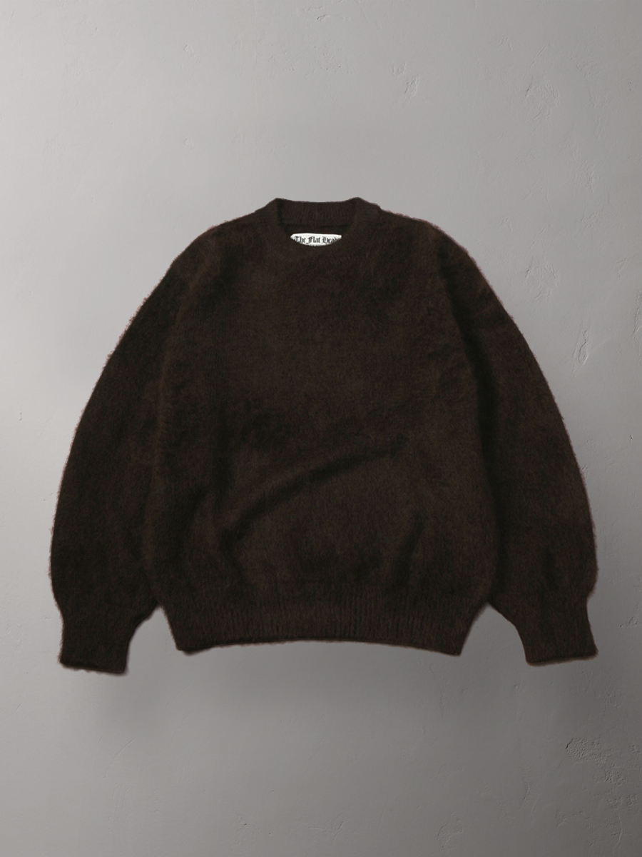 モヘア クルーネックセーター FN-KT-W002 | THE FLAT HEAD