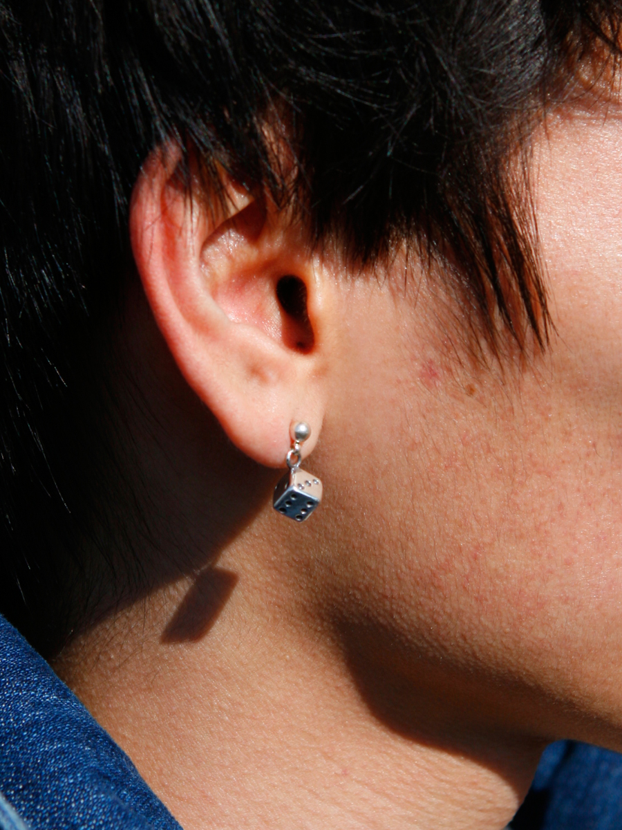 シルバー ダイスピアス FN-JE-001 | THE FLAT HEAD