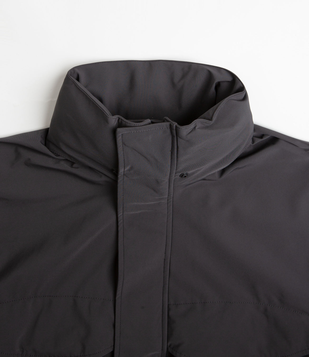 Pop Trading Company Shell Jacket - Charcoal | Flatspot
