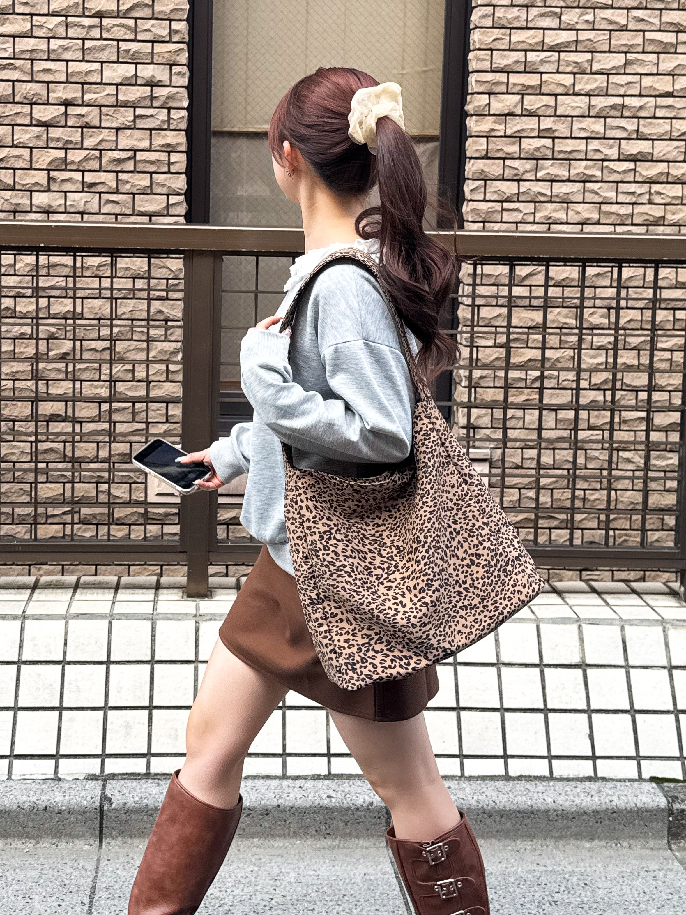 Official限定価格】ヒョウ柄トートバッグ – frunco