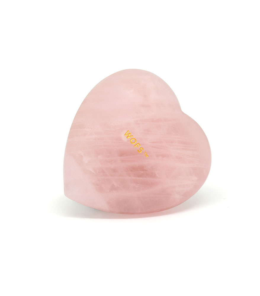 風水メガモール / ローズクォーツ・ハート Nine Tailed Fox / Double