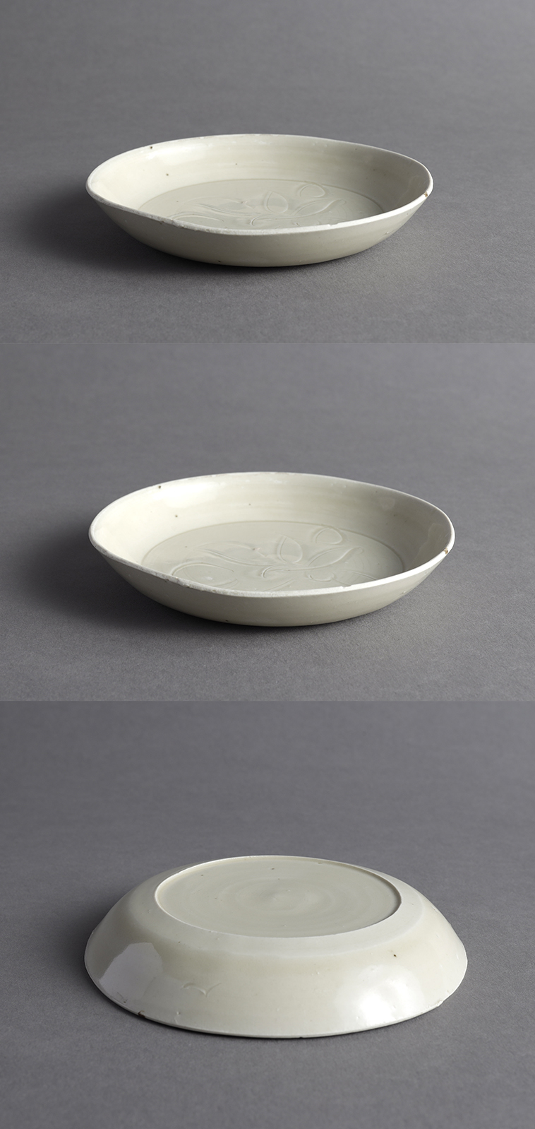 古美術 吉戸 - 宋時代 定窯白磁刻花皿 | 古美術品専門サイト fufufufu.com