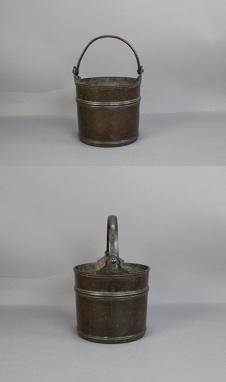 古美術 吉戸 - 鎌倉–南北朝時代 銅閼伽桶 | 古美術品専門サイト