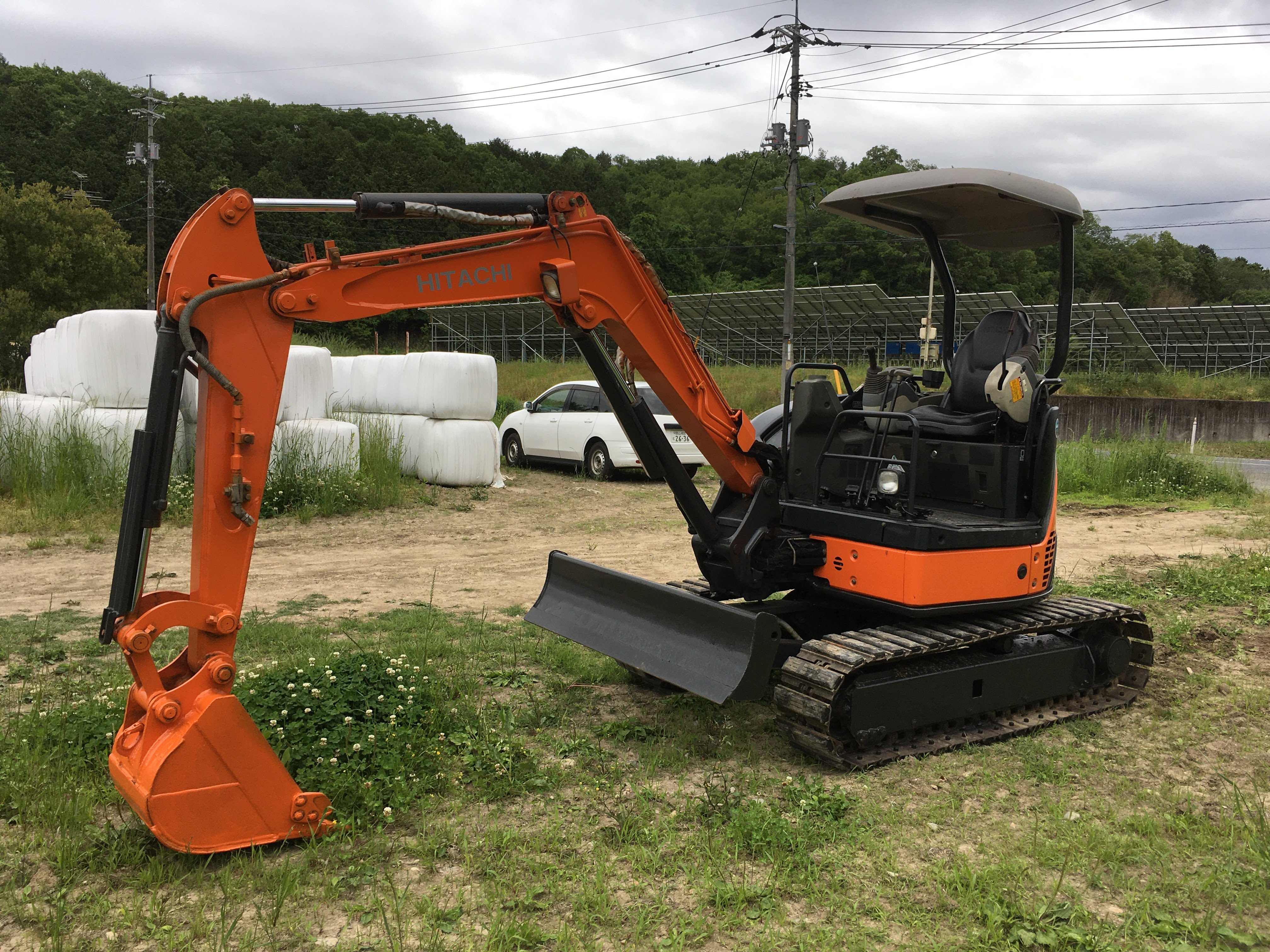 納入実績紹介 【中古】ZX30U-3 日立・中古・富士岡山運搬機・岡山