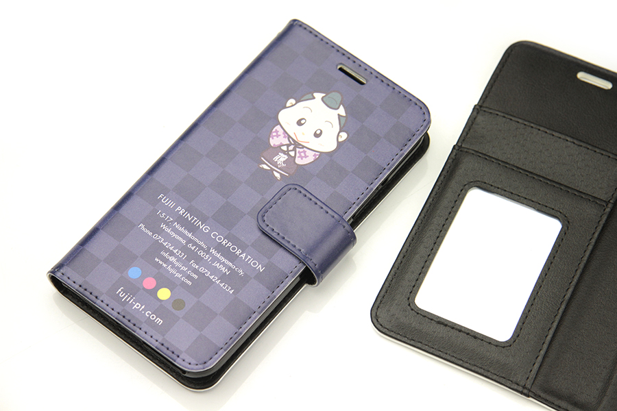 手帳型iPhoneケース印刷(iPhoneX,XS/XR用・ミラー付) | 藤井印刷