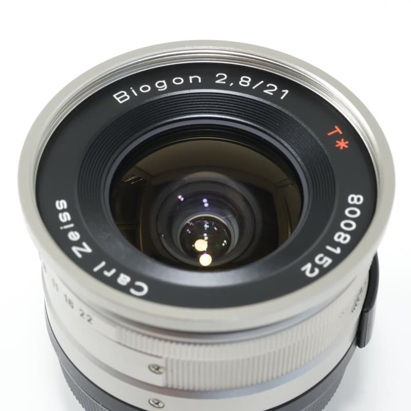 CONTAX Biogon T* 21mm F2.8 + ファインダー G Mount AB-ランク 中古