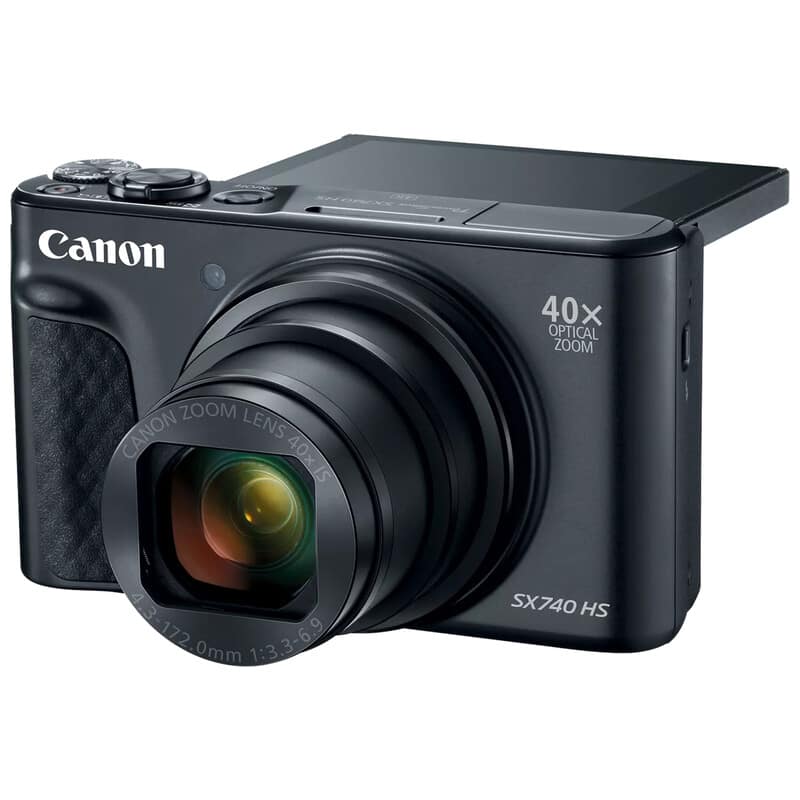 Canon PowerShot SX740 HS ブラック 新品｜フジヤカメラ