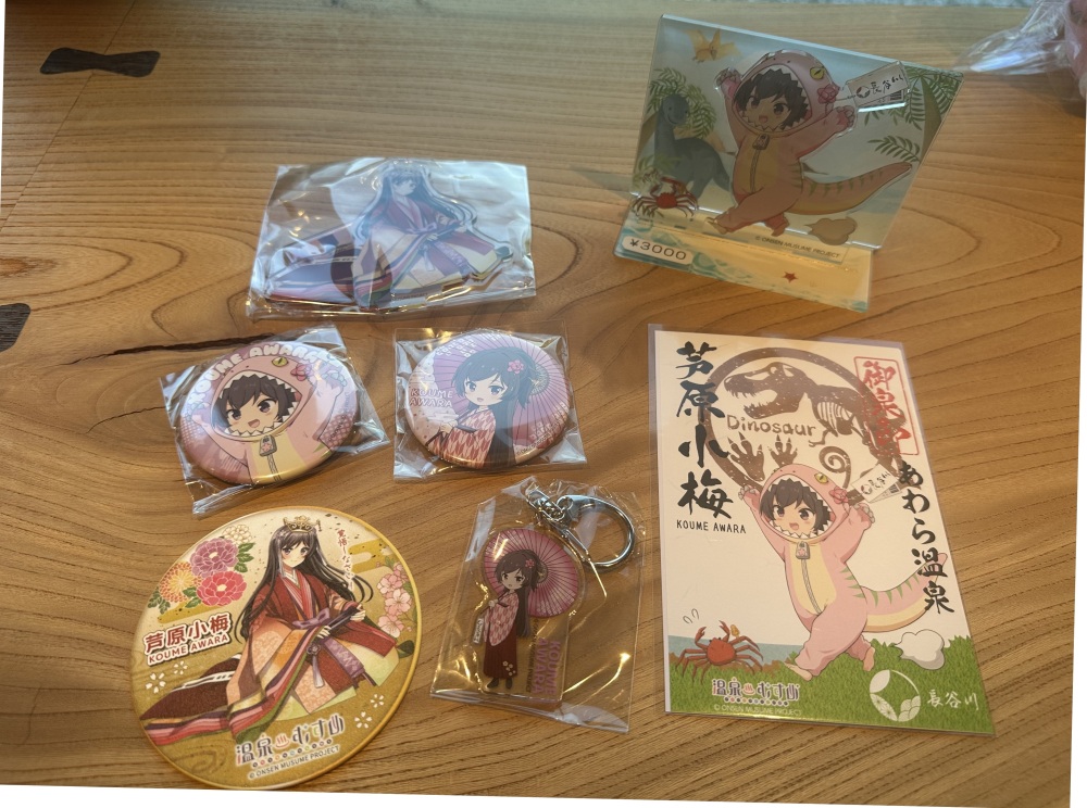 温泉むすめ「芦原小梅」推し必見！温泉も土産も丸ごと満喫！｜ふく旅