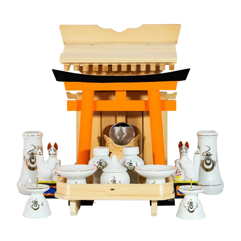 極小宮（お稲荷様）セット｜京都伏見稲荷大社の神具・神棚の販売なら福乃家