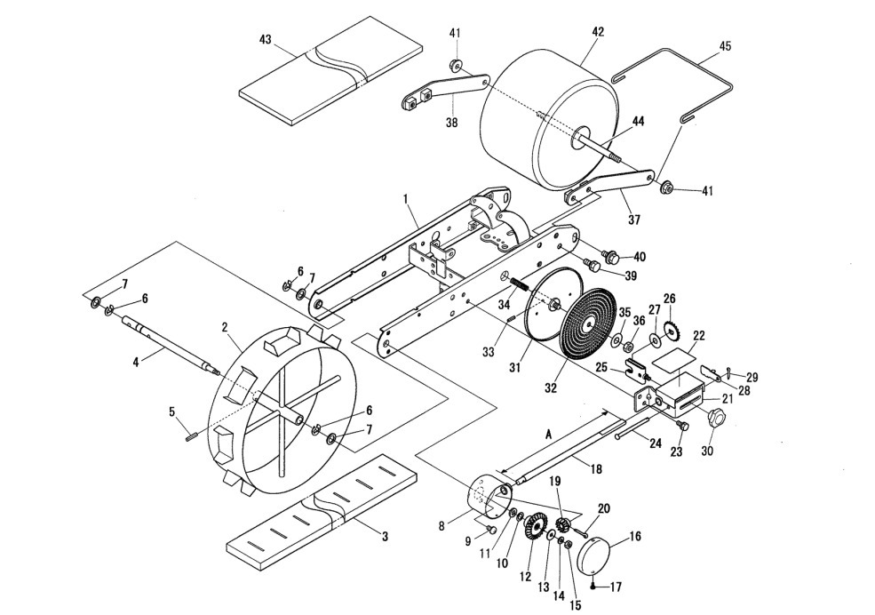 みのる産業 PW-121及びPy^121用 【部品 12】 ベベルギヤー（大）AY