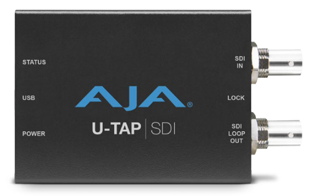 AJA U-TAP SDI HD / SD USB 3.0 Capture Device with 3G-SDI Input