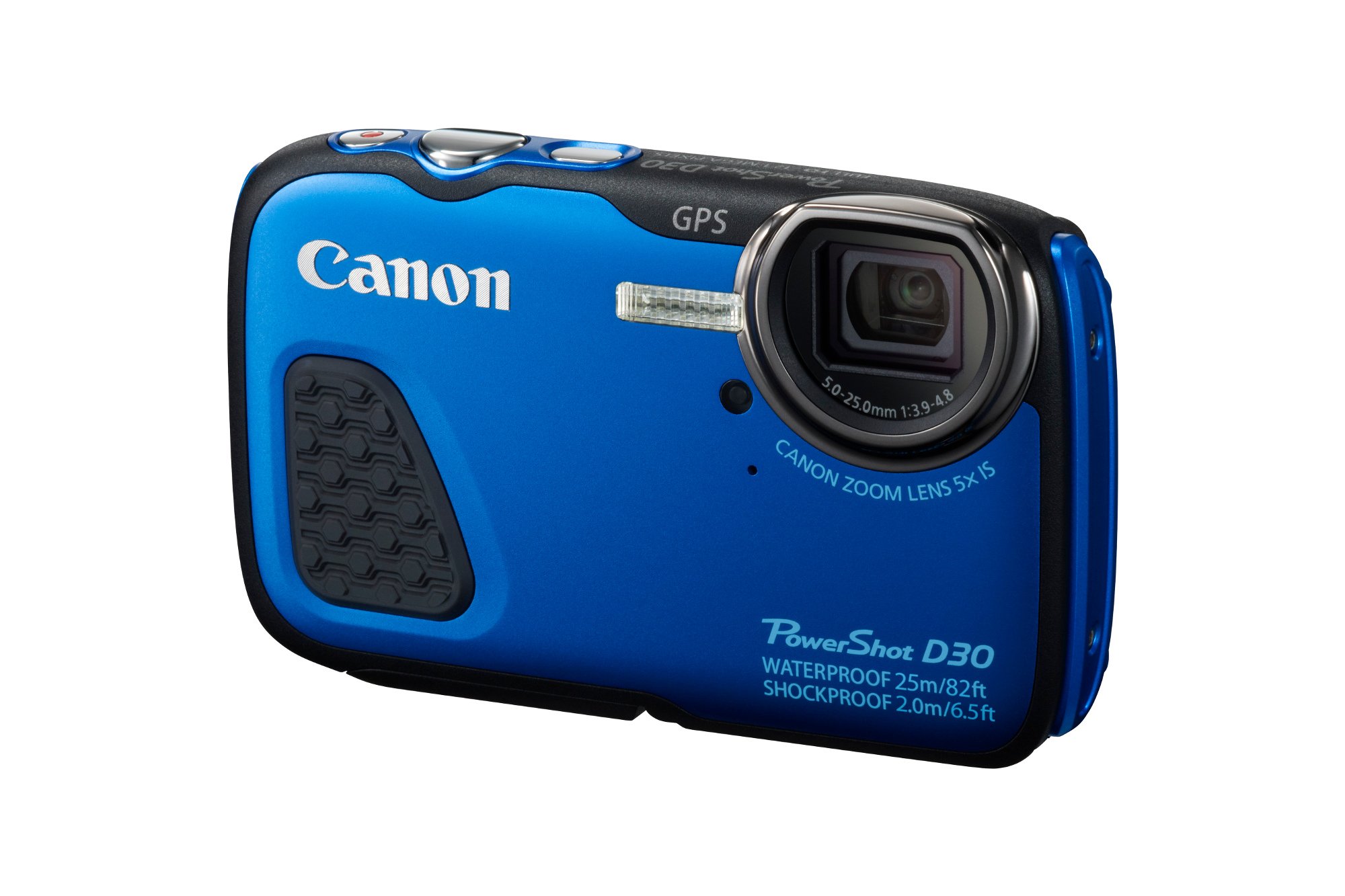 Canon POWERSHOT D30 12.1MP Waterproof Camera with 5x Zoom Lens in
