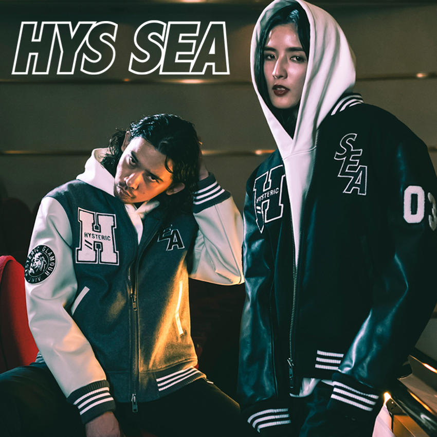 12/4 発売】HYSTERIC GLAMOUR × WIND AND SEA (ヒステリックグラマー