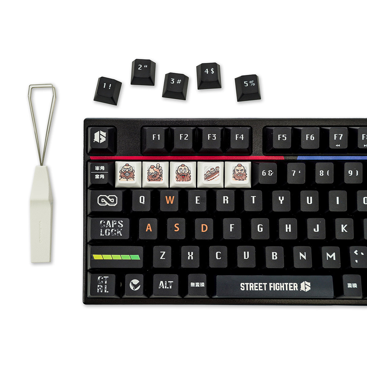ふもコレ × STREET FIGHTER 6 キーキャップセット ザンギエフ｜ふも