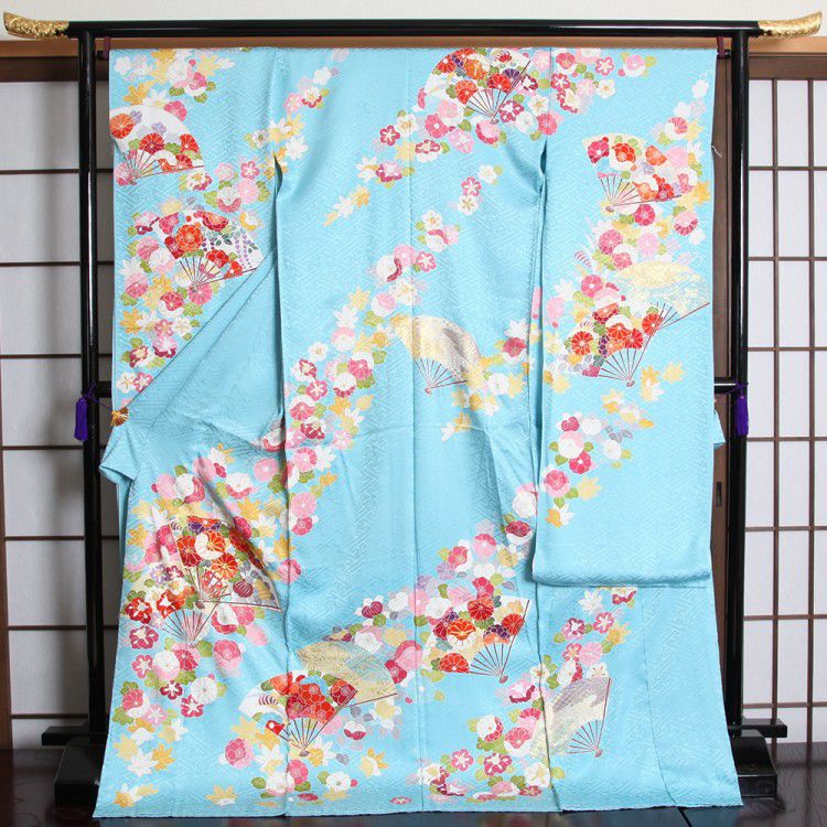 千總（ちそう）水色┃千總友禅【菊京屋】