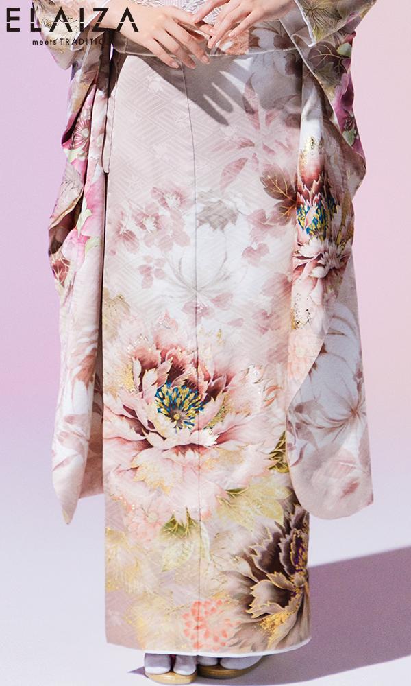 池田エライザ/くすみ牡丹┃ポップ＆スイート【菊京屋】ブランド振袖