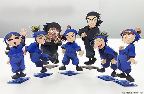 忍たま乱太郎』アクリルスタンド全86種の再受注販売がスタート