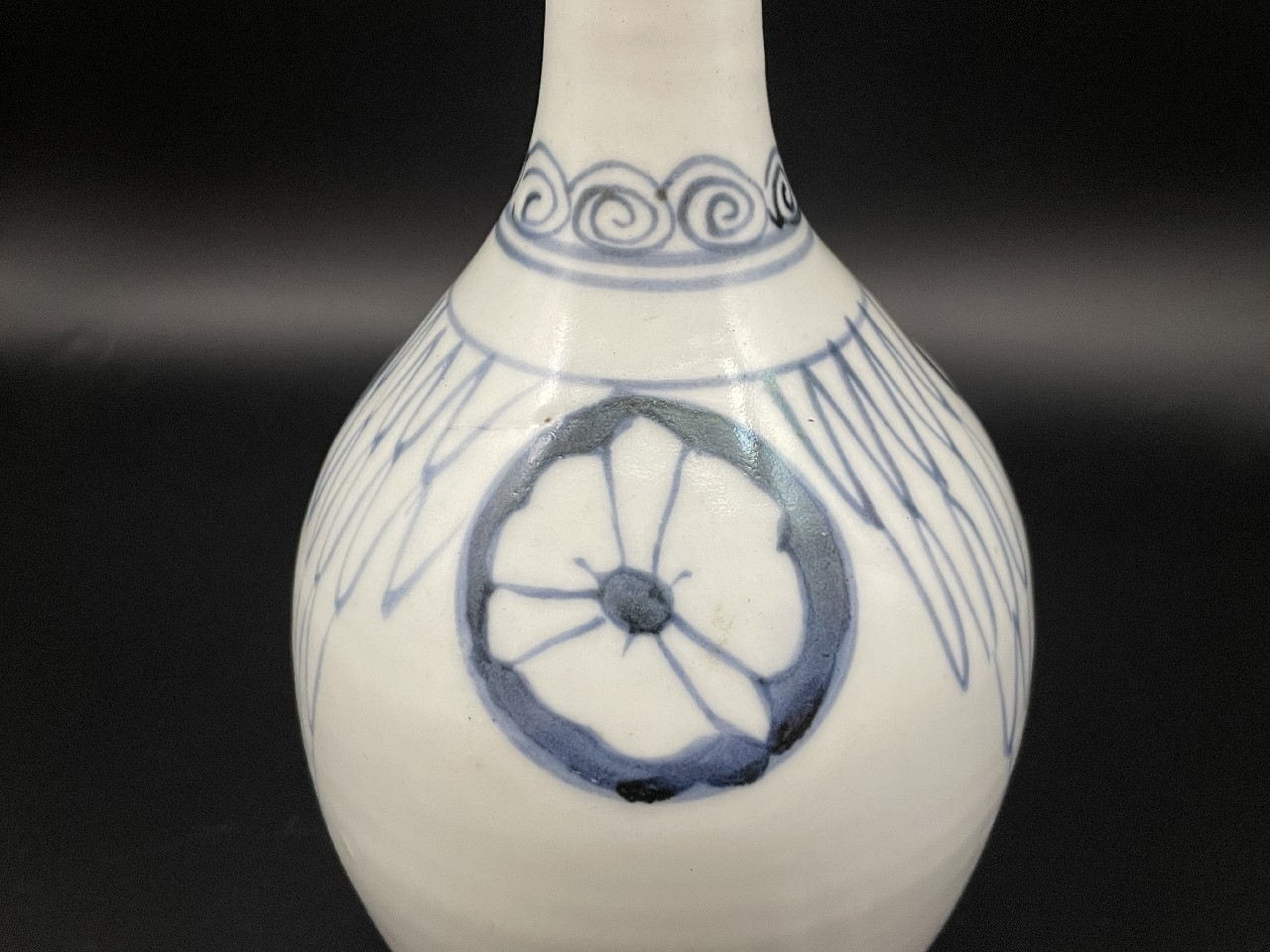 ギャラリー安原 / 「H氏のコレクション」初期伊万里 網目花文玉壷春形徳利