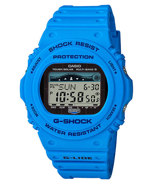 G-Shock G-LIDE GWX-5700 Tough Solar/Multi-Band 6 with Tide - G