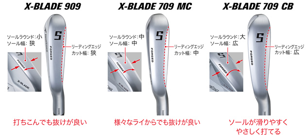 ブリヂストン ツアーステージ X-BLADE 909 アイアン - ジーワンゴルフ