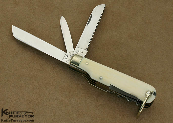 Joseph Rodgers Sheffield Exhibition Knife 6 Blade Plus Tooth Pick
