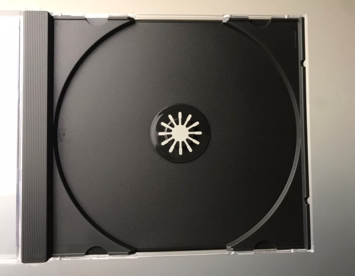 10.4mm厚み音楽CDアルバム用ケース、スタンダードなCDケース、歌詞