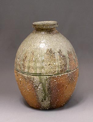 信楽壺 s-2 – 岡南ギャラリー